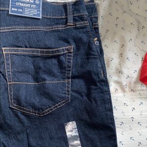 American Rag Dark Navy Button Jeans